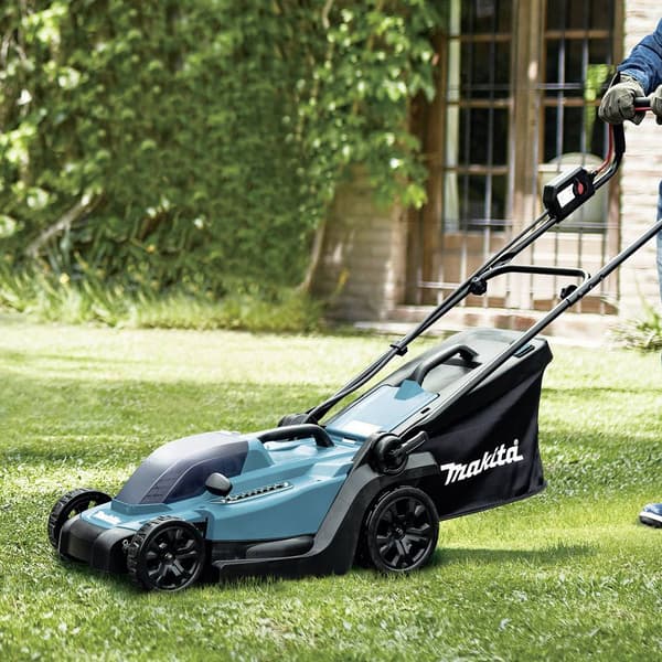 Makita DLM330Z Batteri Gräsklippare exkl. batteri, utan laddare Klippbredd 33 cm Lämplig för 450 m²