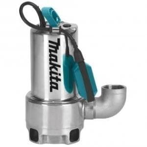 Makita PF1110 PF1110 dykpumpe til snavset vand med sikkerhedsprop 15000 l/t 10 m Sort, Blå, Krom