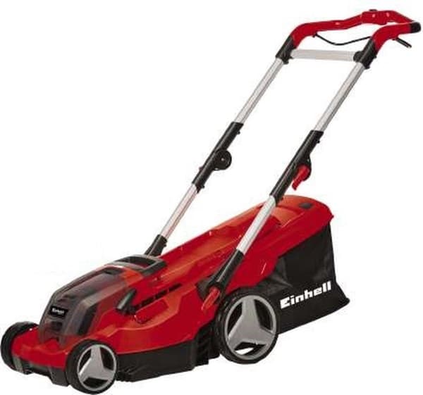 Einhell GE-CM 36/37 Li-Solo Push-plæneklipper batteri/batteri sort, rød