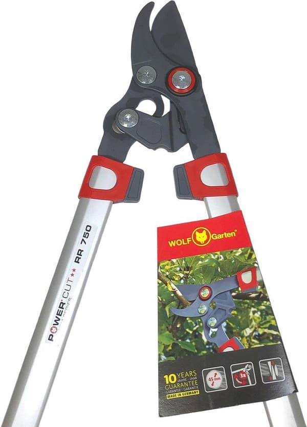 WOLF-Garten Loppers POWER CUT** RR 750 - längd 750 mm - armar av aluminium - 3x mer kraft - justerbar bladspänning