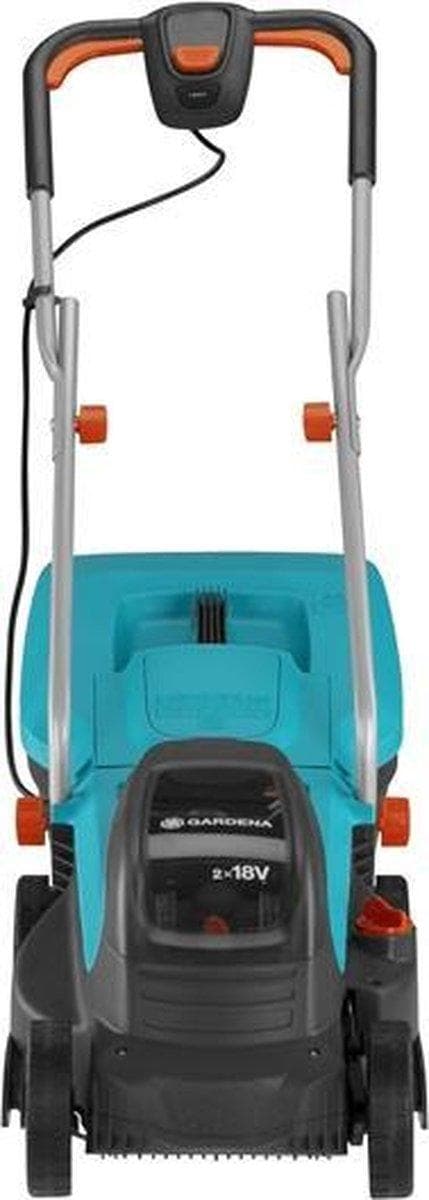 Gardena PowerMax Push -ruohonleikkurin akku/akku musta, sininen, oranssi