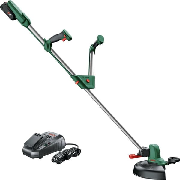 Bosch UniversalGrassCut 18V-26 batteritrimmer - 1 x 18 V Li-Ion batteri (2,5 Ah), AL1830CV oplader