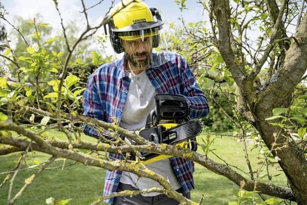Kärcher CNS 30 Batteri Motorsav - 18 Volt - Eksklusivt batteri og oplader - 30 cm sværdlængde