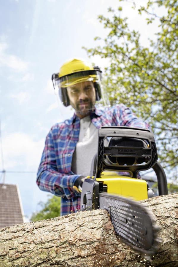 Kärcher CNS 30 Batteri Motorsav - 18 Volt - Eksklusivt batteri og oplader - 30 cm sværdlængde