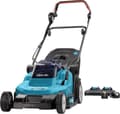 Miniatyrbillede 1 af 10: Makita - DLM432PT2 - 2x 18V - batteri - plæneklipper - sæt - 2x 5,0 Ah - duo oplader