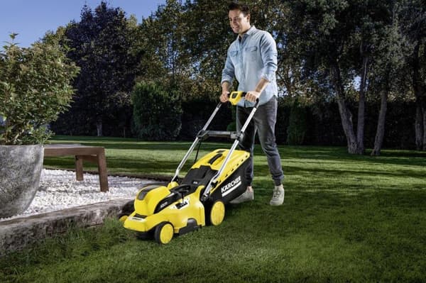 Kärcher LMO 40 Batteri Gräsklippare - 36 Volt - Exklusivt batteri och laddare - 40 cm klippbredd