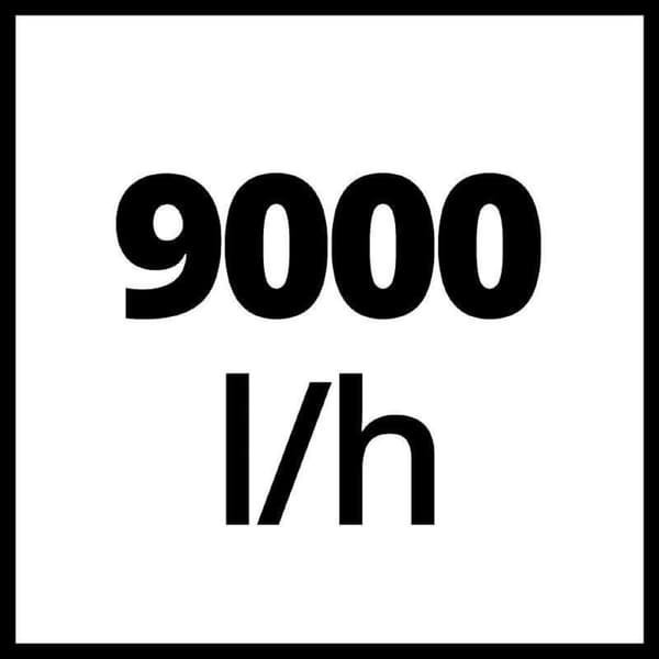 Einhell Uppopumppu GE-SP 4390 NA LL ECO (430 W - 9000 L/h - ECO-Power - 1 mm jäännösvesi - takaiskuventtiili - Aqua-Sensor-tekniikka - jatkuva tila -