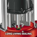 Pikkukuva 2 / 11: Einhell Uppopumppu GE-SP 4390 NA LL ECO (430 W - 9000 L/h - ECO-Power - 1 mm jäännösvesi - takaiskuventtiili - Aqua-Sensor-tekniikka - jatkuva tila -
