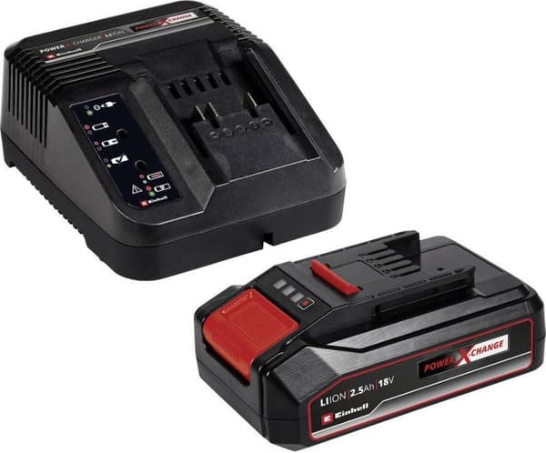 Einhell GE-CG 18/100 Li + 2,5 Ah Starter-Kit Græs- og busksaksudstyr Batteri Softgriff, inkl. batteri, inkl. lader 18V