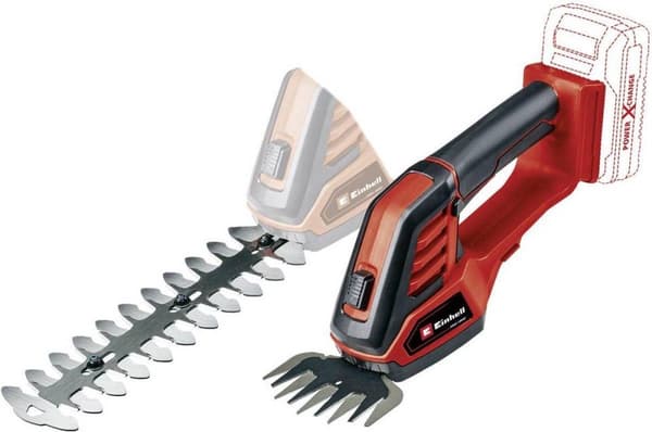 Einhell GE-CG 18/100 Li + 2,5 Ah Starter-Kit Græs- og busksaksudstyr Batteri Softgriff, inkl. batteri, inkl. lader 18V