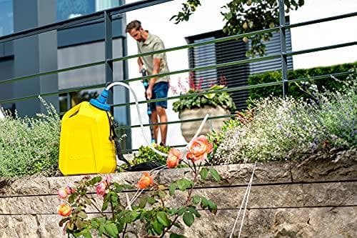 GLORIA MultiJet UNIVERSAL container | Tilbehør til alle MultiJet produkter | Bærbar beholder 10 L | Med 1,5 m slange og bærestrop
