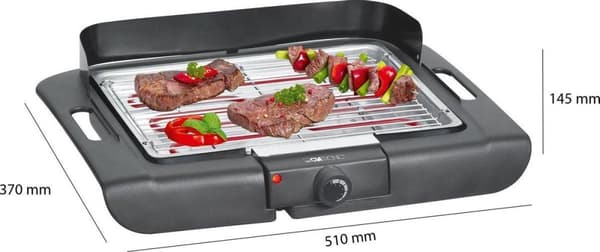 Clatronic BQ 3507 elektrisk bordsgrill