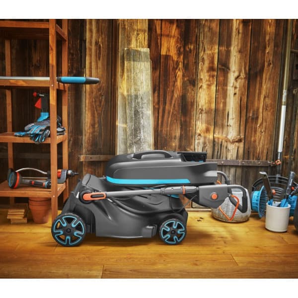 Gardena PowerMax 37/36V P4A Komplett Set gräsklippare