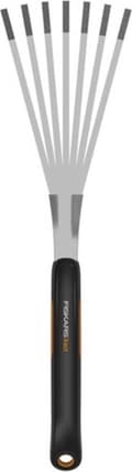 Miniatyrbild 4 av 4: Fiskars 7-stift handfläktkrata, längd: 44,3 cm, bredd: 12,5 cm, svart/orange, rostfritt stål/plast, Xact, 1027044 (1027044)