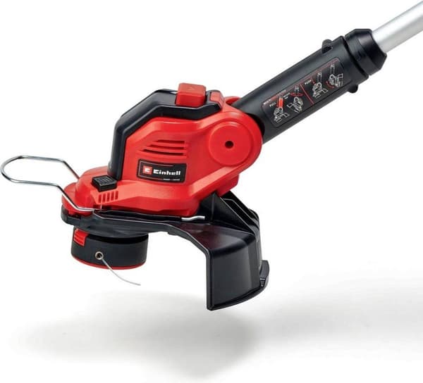 Einhell Accu ruohotrimmeri GE-CT 18/28 Li Solo Power X-Change (Li-Ion, 18 V, 28 cm maaibreedte draad, draai- ja kallistettava moottoripään vipu zonder