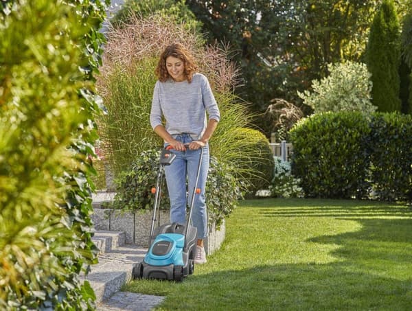 GARDENA PowerMax 30/18V P4A Læs Grasmaaier Accu Incl. Oplader 18 V Snijbredde maks. 300 mm