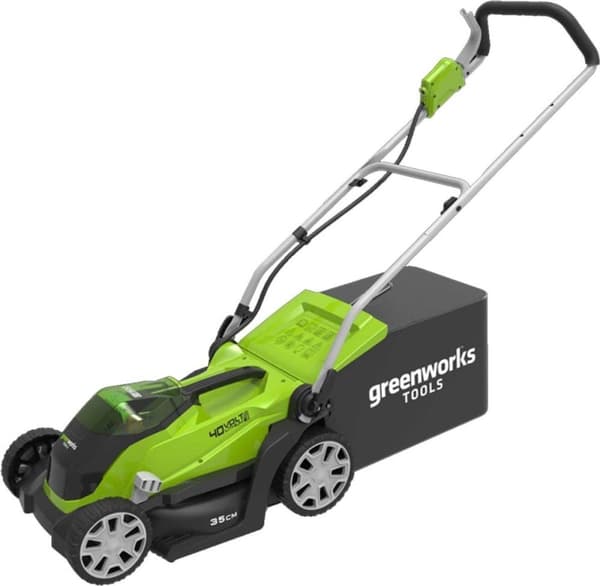 40V 35cm akkuleikkuri Greenworks G40LM35 - 2501907