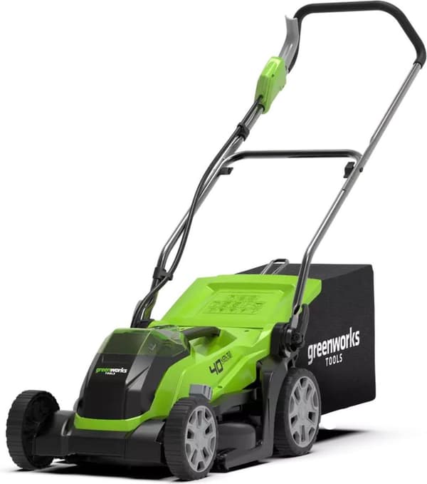 40V 35cm batteridrevet plæneklipper Greenworks G40LM35 - 2501907