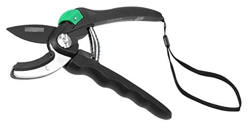 BRÜDER MANNESMANN amboltsaks, sort/grøn klinge med non-stick belægning, max. skærekapacitet: - 1 stk (M63100)