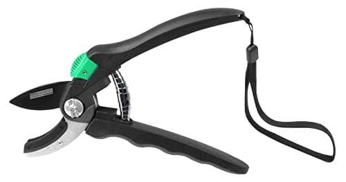 BRÜDER MANNESMANN amboltsaks, sort/grøn klinge med non-stick belægning, max. skærekapacitet: - 1 stk (M63100)