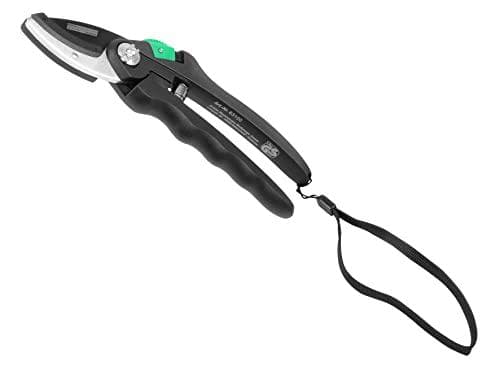 BRÜDER MANNESMANN amboltsaks, sort/grøn klinge med non-stick belægning, max. skærekapacitet: - 1 stk (M63100)