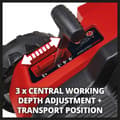 Miniatyrbillede 4 af 11: Einhell GE-SA 1435/1 elektrisk scarifier justerbart styr arbejdsbredde 35 cm (3420690)