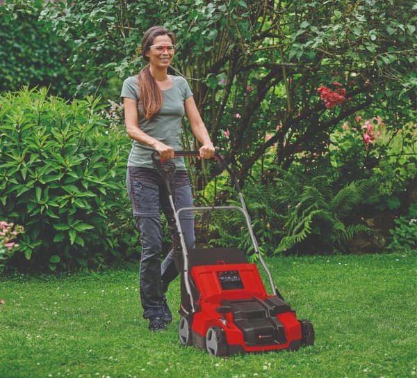 Einhell GE-SA 1435/1 elektrisk scarifier justerbart styr arbejdsbredde 35 cm (3420690)