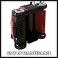 Miniatyrbillede 2 af 11: Einhell GE-SA 1435/1 elektrisk scarifier justerbart styr arbejdsbredde 35 cm (3420690)