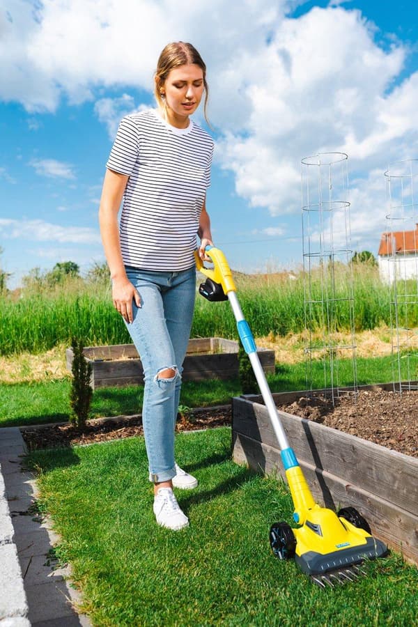 Gloria Haus und Garten FineCut akku græstrimmer inkl. batteri, inkl. oplader 18 V 2,5 Ah (001300.0000)