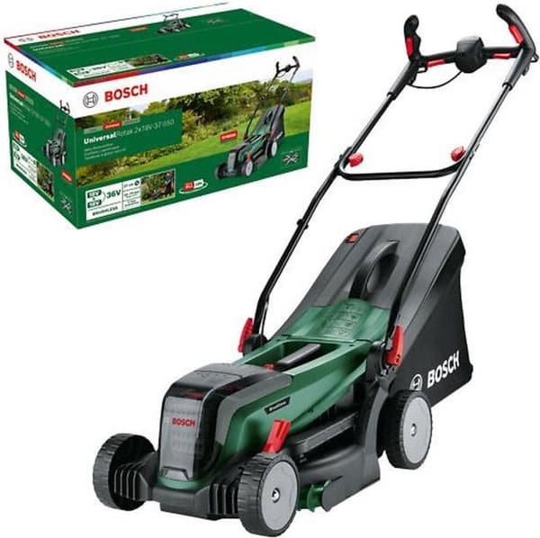 Bosch UniversalRotak 18V-37-550 batteridrevet plæneklipper solo (06008B9E01)