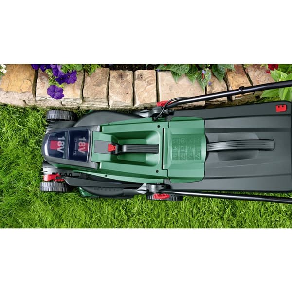 Bosch Home and Garden Batteri Gräsklippare inkl. 2 batteri, inklusive laddningsstation 2x 18 V Klippbredd 37 cm Lämplig