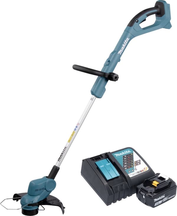 Makita DUR193RF ruohotrimmerin akku sis. akku, sis. laturi 18 V Leikkuuleveys max.: 260 mm