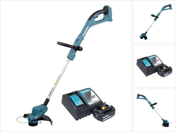 Makita DUR193RF ruohotrimmerin akku sis. akku, sis. laturi 18 V Leikkuuleveys max.: 260 mm