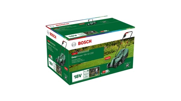 Bosch EasyMower - plæneklipper - batteri - 18 V - 4 Ah - 32 cm - 7,5 kg