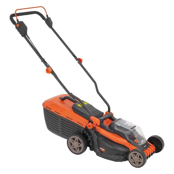 Powerplus Elektrisk Plæneklipper Powdpg75561 20v 340 Mm Søvfarvet