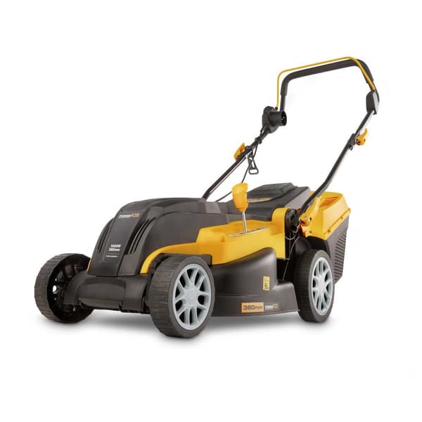 Powerplus Elektrisk Plæneklipper Powxg6251 1600w 380 Mm Søvfarvet