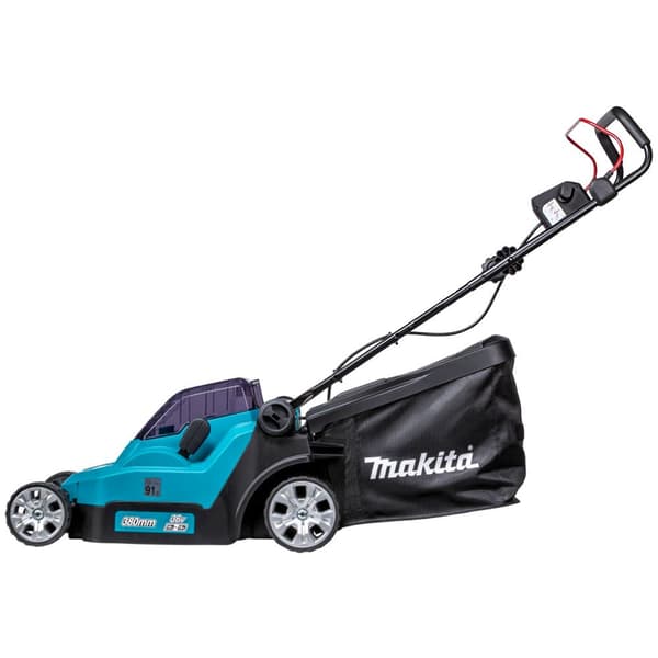 Makita Elektrisk Plæneklipper Dlm382z Blå,Sort