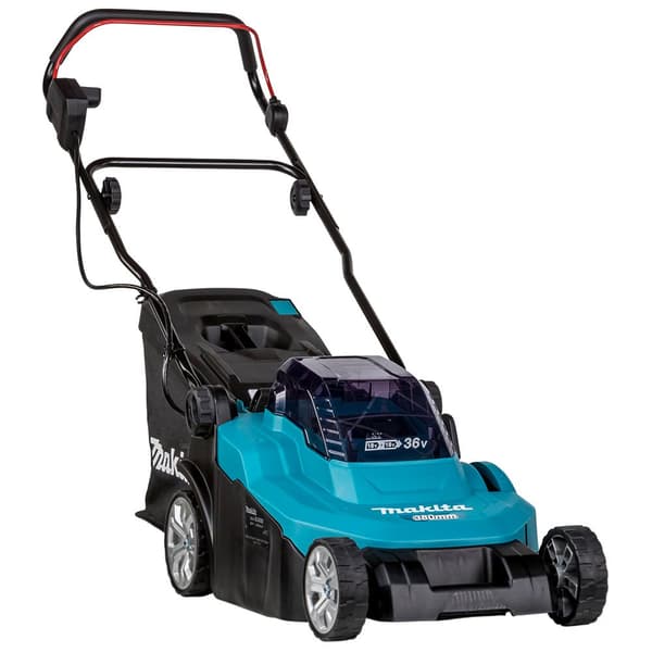 Makita Elektrisk Plæneklipper Dlm382z Blå,Sort