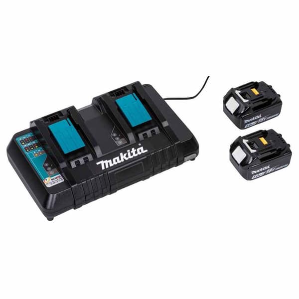Makita Sladdlös Gräsklippare Dlm432pt2 Silver