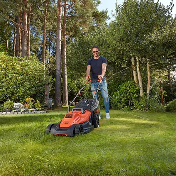 Black & Decker Elektrisk Plæneklipper Bemw471bh-qs 1600w Orange
