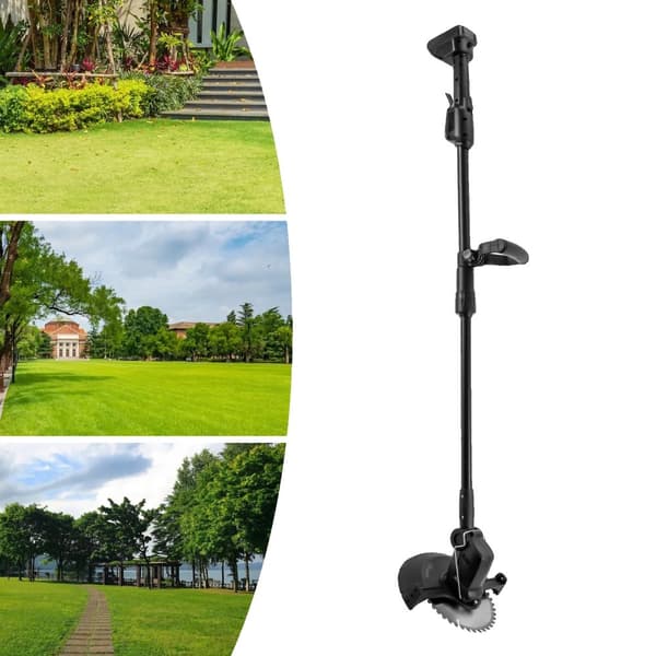 Håndholdt elektrisk plæneklipper, 300W effekt, 6000RPM hastighed,sort