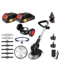 Miniatyrbillede 1 af 2: Trådløs Håndklipper, 20.000 RPM Motor, 3 Skæreværktøjer,2x batteri