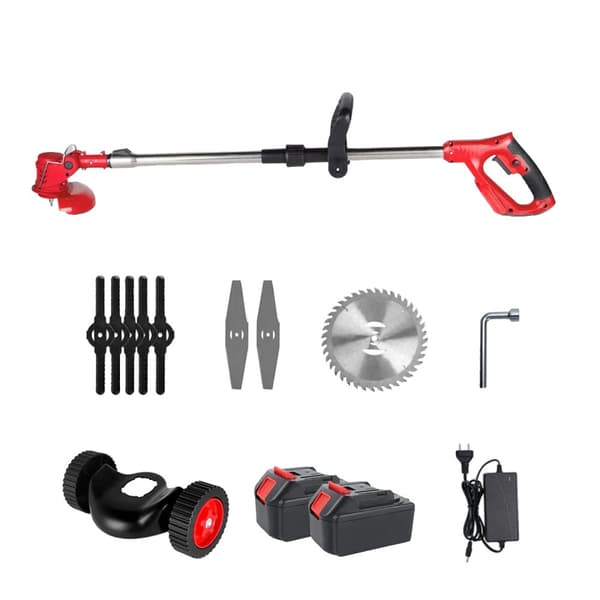 Folding Cordless Plæneklipper, Alsidige Klinger, Letvægtsdesign,EU, Netværk 2