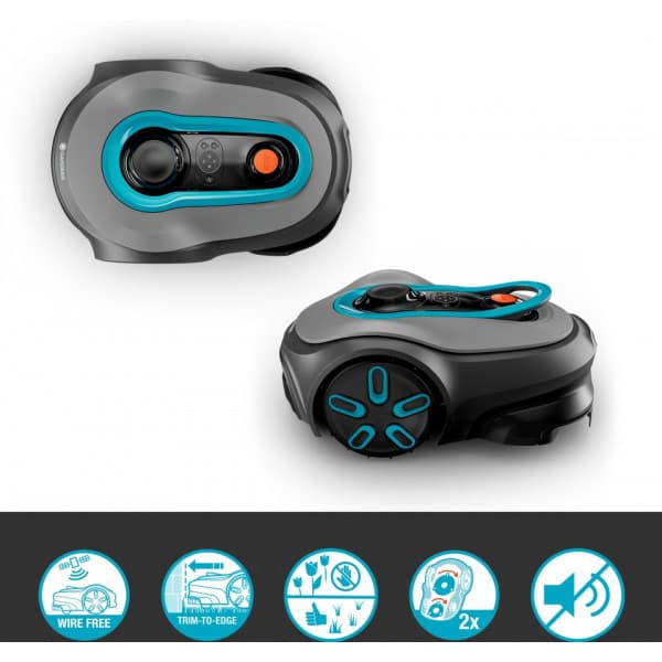Gardena Smart Sileno Free 1500 robotgräsklippare, gränslös