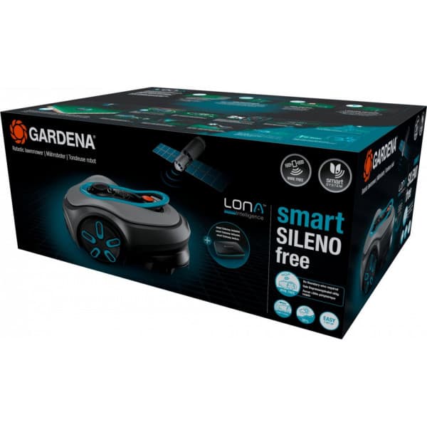 Gardena Smart Sileno Free 1500 robotgräsklippare, gränslös