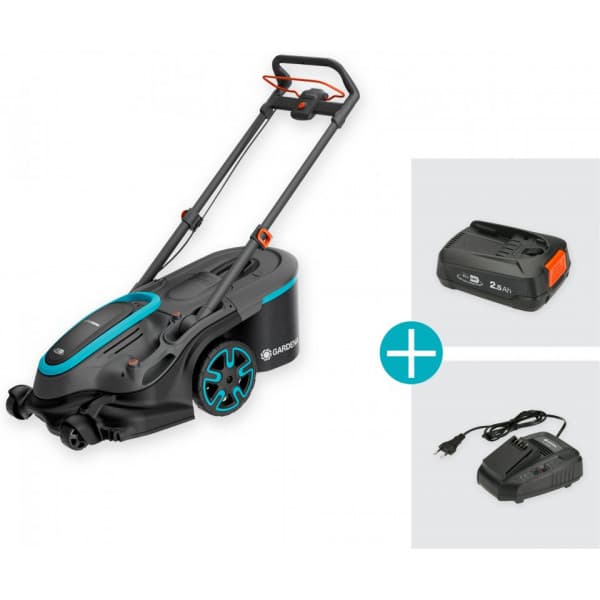 Gardena PowerMax Duo 46/36V P4A batteridriven gräsklippare
