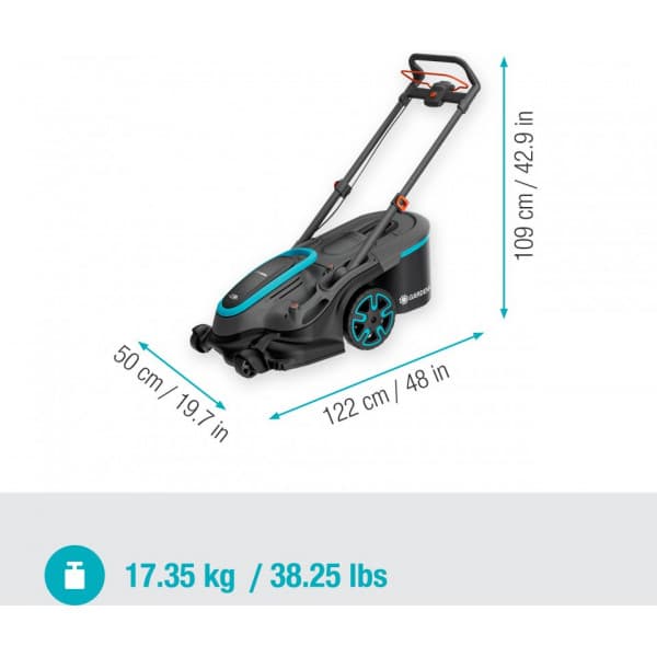 Gardena PowerMax Duo 46/36V P4A batteridriven gräsklippare