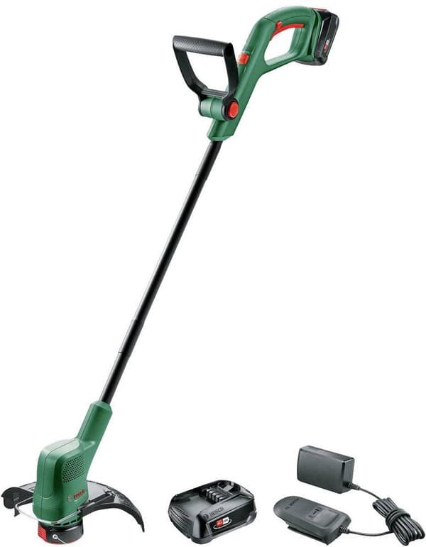 Bosch EasyGrassCut 18V-260 Inc. 2 x 18 V Li-Ion batteri (2,0 Ah) & AL1810 CV oplader