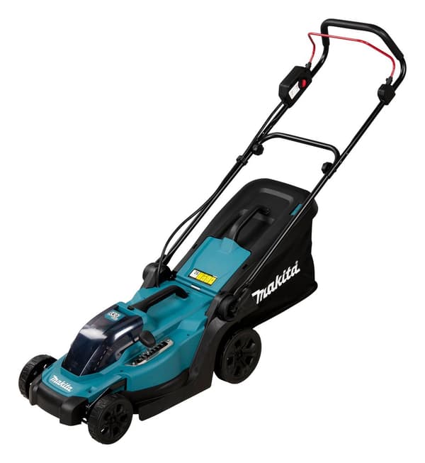 Makita DLM330Z ruohonleikkuri Työnnettävä ruohonleikkuri akkukäyttöinen musta, turkoosi