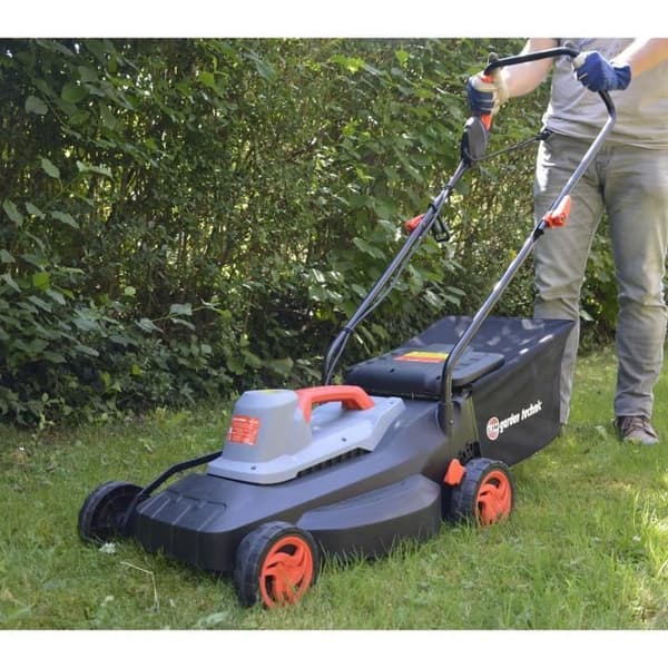 Elektrisk plæneklipper - ELEM TECHNIC - 40cm - 1800W - 40L opsamlingsbeholder
